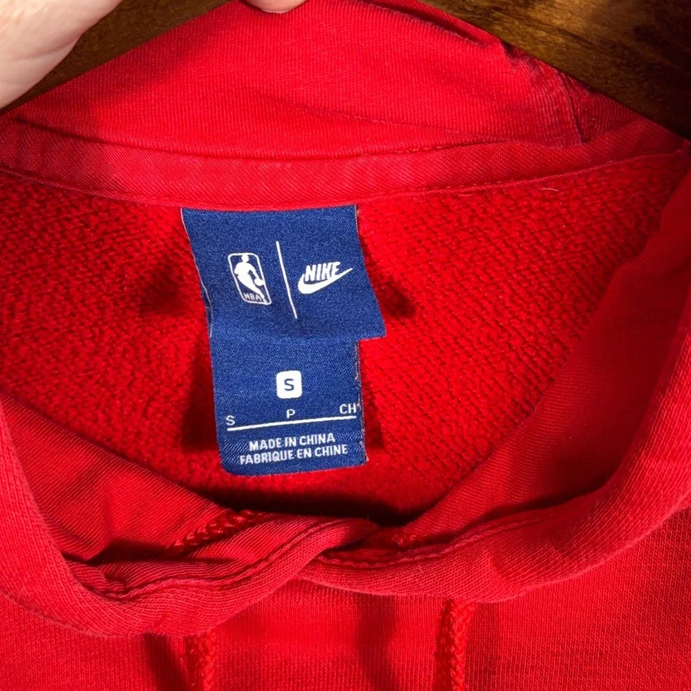 Nike Chicago Bulls NBA Hoodie‎ Fleece Graphic Sweatshirt Small Red Basketball